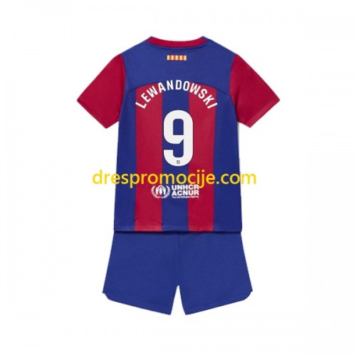 FC Barcelona Robert Lewandowski 9 Dres Dječji Domaći 2023/2024 Kratkih Rukava FC Barcelona Robert Lewandowski 9 Dres Dječji Domaći 2023/2024 Kratkih Rukava